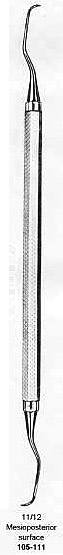 Mesioposterior Surface Curette